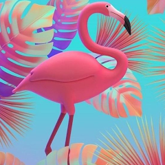 Download Cute Pink Flamingo Wallpapers for PC